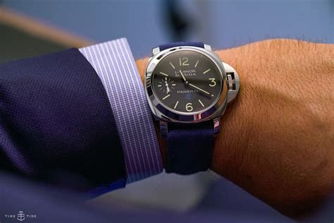 panerai wrist shot|First ever Panerai for a smaller wrist .